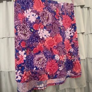 Lularoe floral maxi skirt